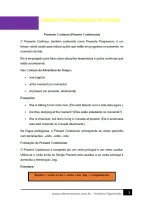 560 - Inglês - Tempos Verbais Simples - Presente Contínuo - 6º ano - PDF com 6 páginas - Foto 2