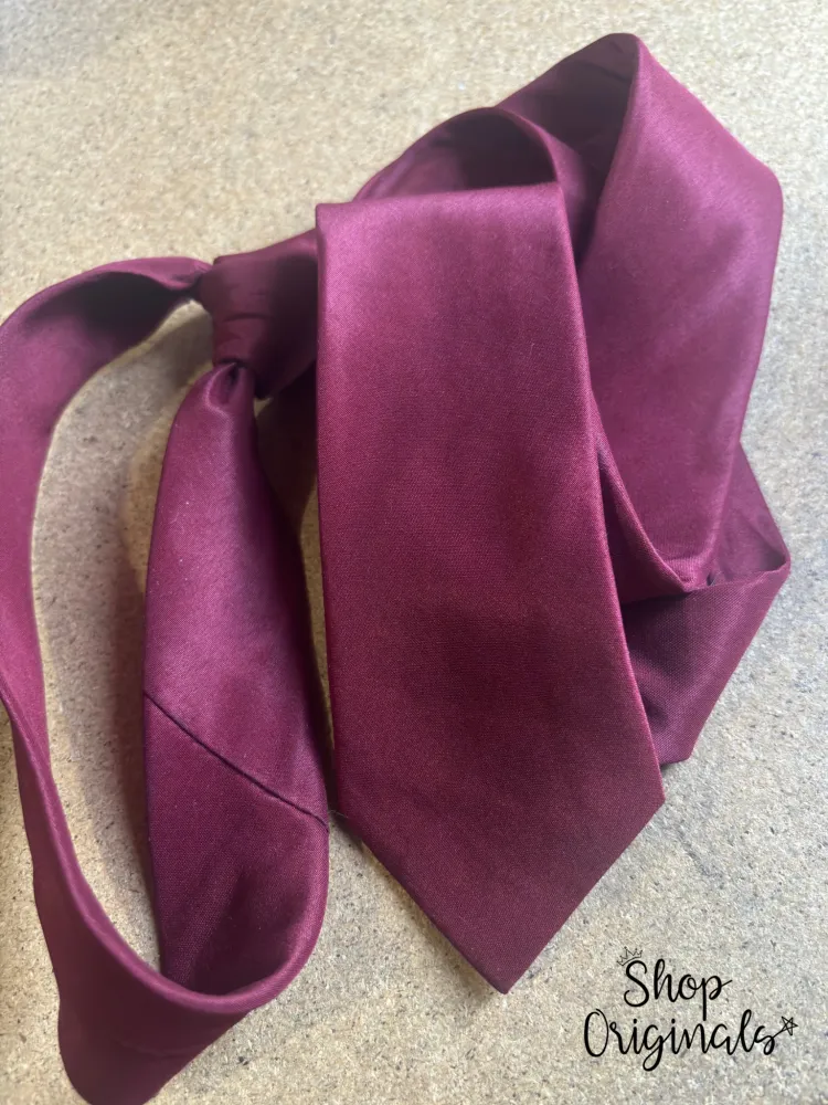 Gravata Elite Way - Vinho  Imagem