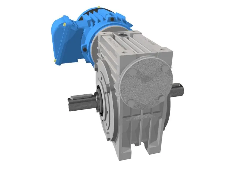 Motoredutor WCR com Motor de 1cv e 70rpm Weg Cestari Trifásico 1:25 NDJ