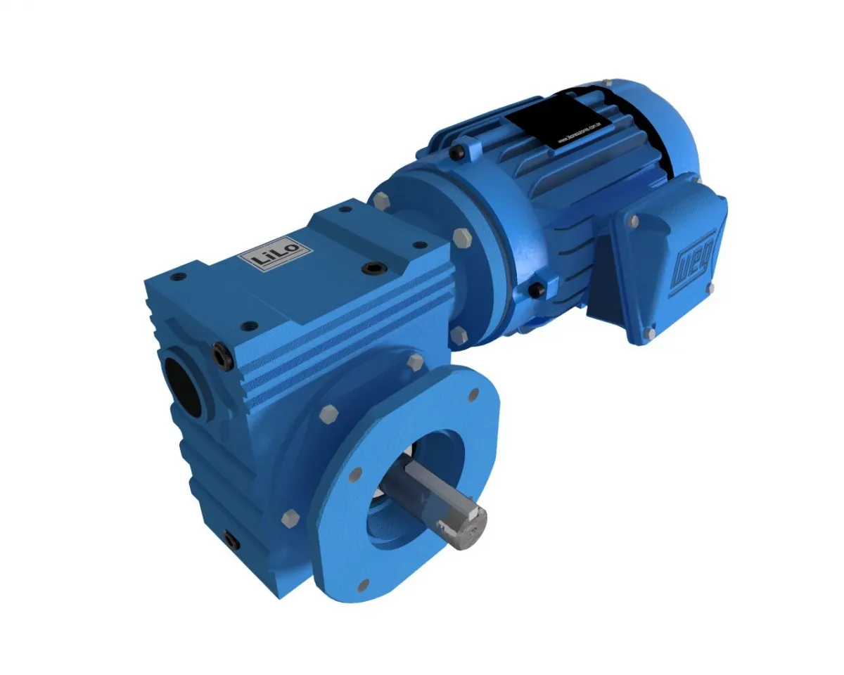 Motoredutor WCR com Motor de 6cv e 35rpm Weg Cestari Trifásico 1:50 FAH