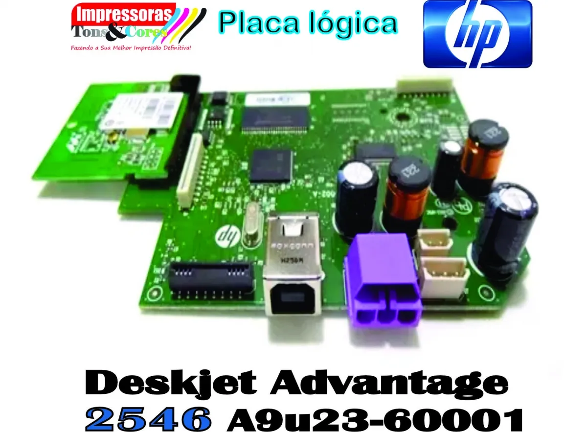 Placa Logica Hp Deskjet Ink Advantage 2546 A9u23-60001