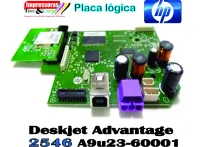 Placa Logica Hp Deskjet Ink Advantage 2546 A9u23-60001