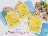 G1.722  Gabarito de Moldes em MDF  Coleção TAG Setembro Amarelo