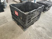 Caixa dobrável / desmontável em plástico 570 Litros c/ tampa - Cód. 187 - Foto 2