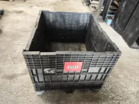 Caixa dobrável / desmontável em plástico 570 Litros c/ tampa - Cód. 187 - Foto 3