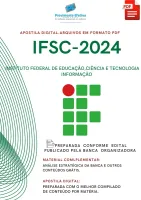 Apostila IFSC 2024  Assistente Administrativo
