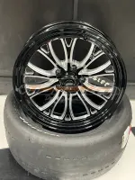 RODA SSR SPIKE Aro 17 Tala 4.5 /  5X114 - JEGS (PAR) (FRETE A COBRAR NO DESTINO) - Foto 2