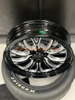 RODA SSR SPIKE Aro 17 Tala 4.5 /  5X114 - JEGS (PAR) (FRETE A COBRAR NO DESTINO) - Foto 3