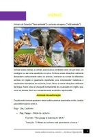 565 - Inglês - Vocabulário - Animais - 6º ano - PDF com 23 páginas - Foto 2