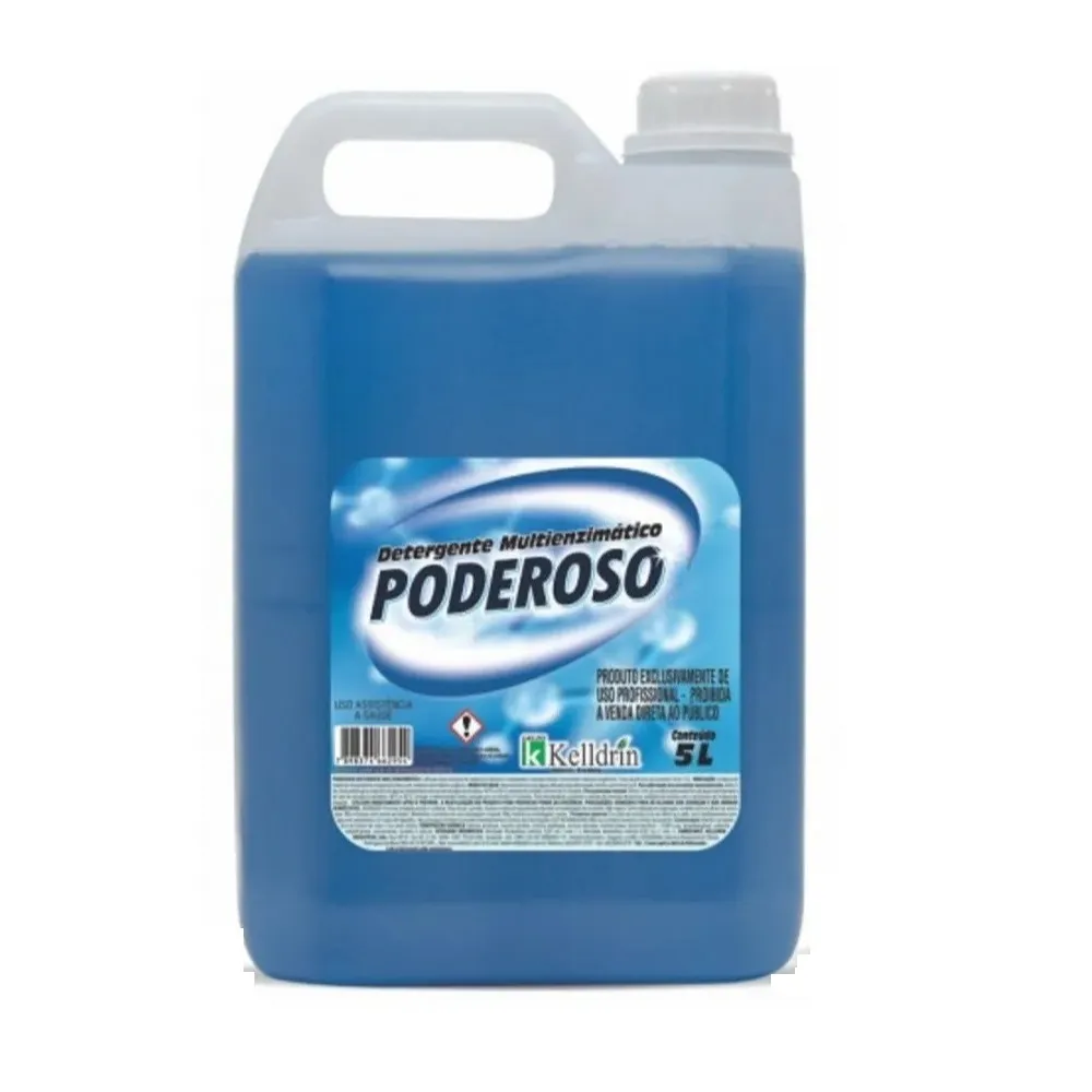 Detergente Multienzimático 5 Litros Poderoso KELLDRIN