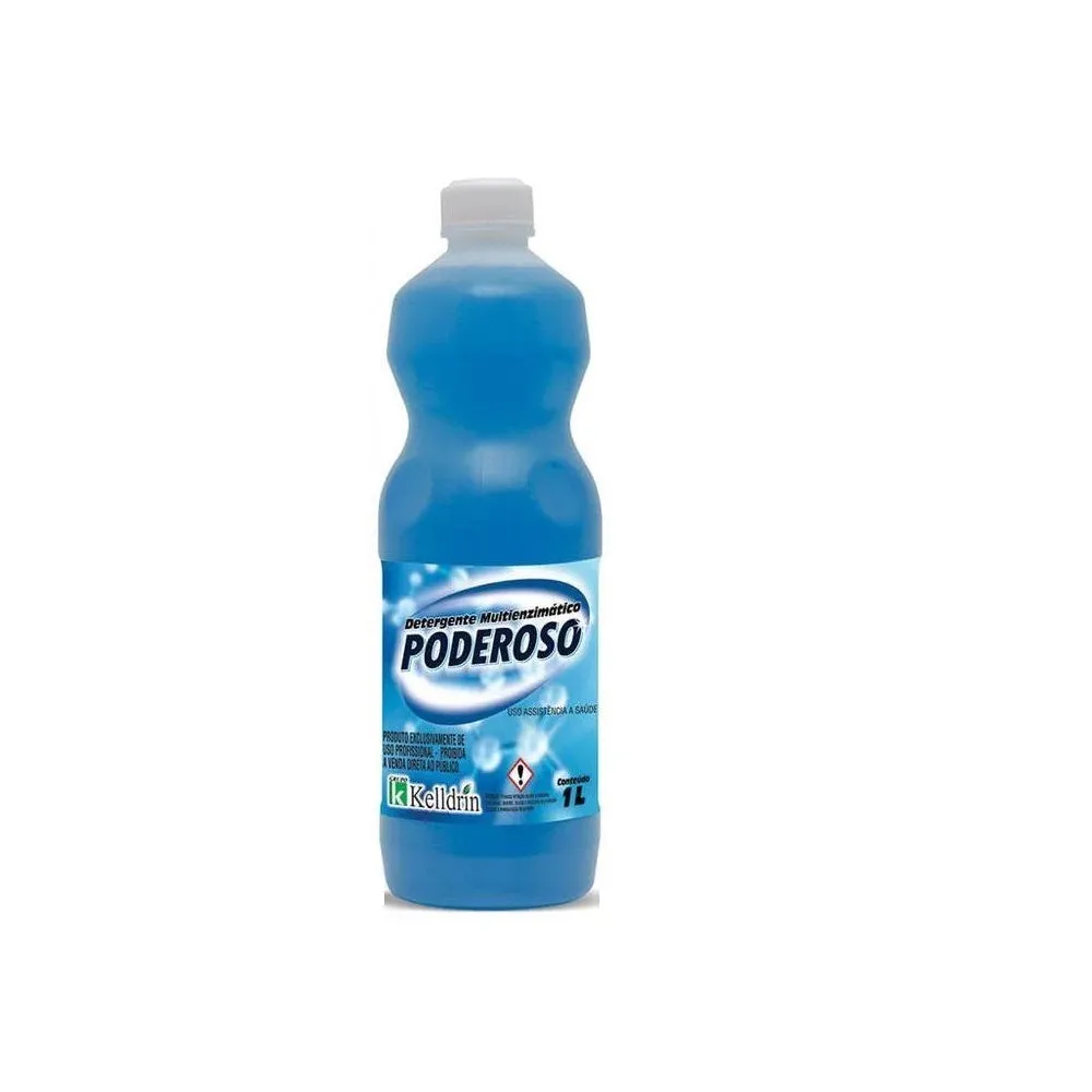 Detergente Multienzimatico 1 Litro Poderoso KELLDRIN