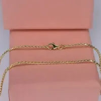 Corrente de ouro amarelo 18k Palmeirinha - 45 cm - HC1063 - Foto 2