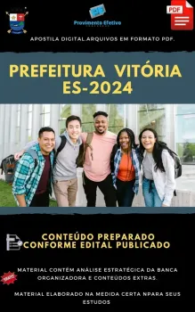 Apostila Prefeitura Vitória ES Analista Economista 2024