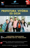 Apostila Prefeitura Vitória ES Auditor Ciências Contábeis 2024