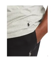 Camiseta Polo Ralph Lauren Custom Slim Fit Gola V  Masculino                           - Foto 4