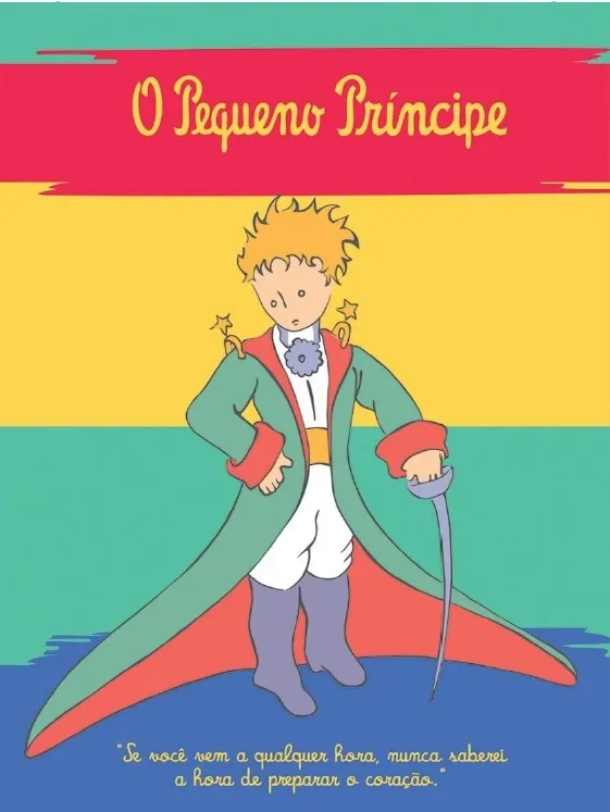 579 - O Pequeno Príncipe - Antoine de Saint-Exupéry - E-Book completo em PDF - 71 páginas Imagem