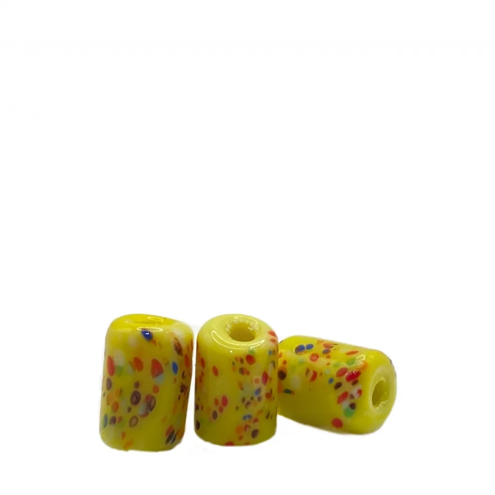 Cópia de Mini Firma de murano amarelo colorida 43 Imagem