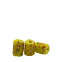 Cópia de Mini Firma de murano amarelo colorida 43