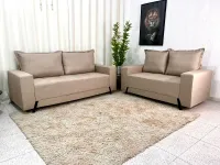 Sofá 3 e 2 lugares 8100 em Linho