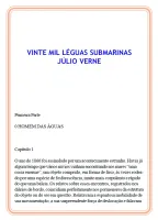 589 - 20 Mil Léguas Submarinas - Júlio Verne - E-Book completo em PDF - 215 páginas - Foto 2
