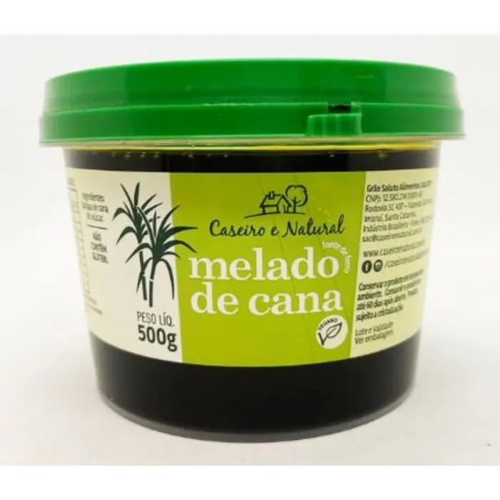 Melado de Cana Caseiro e Natural - Pote 500g Imagem