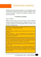 582 - Graduação - Pedagogia - Didática Geral - Conceitos Básicos - 1º ano - PDF com 29 páginas - Foto 2