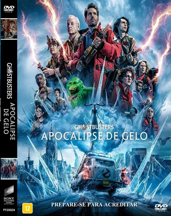 DVD CAÇA FANTASMAS APOCALIPSE DE GELO