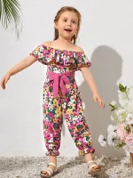 Macacão Infantil Old Navy Floral Feminino -18 Meses - Foto 2