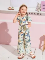 Macacão Infantil Old Navy Floral Feminino -18 Meses - Foto 3