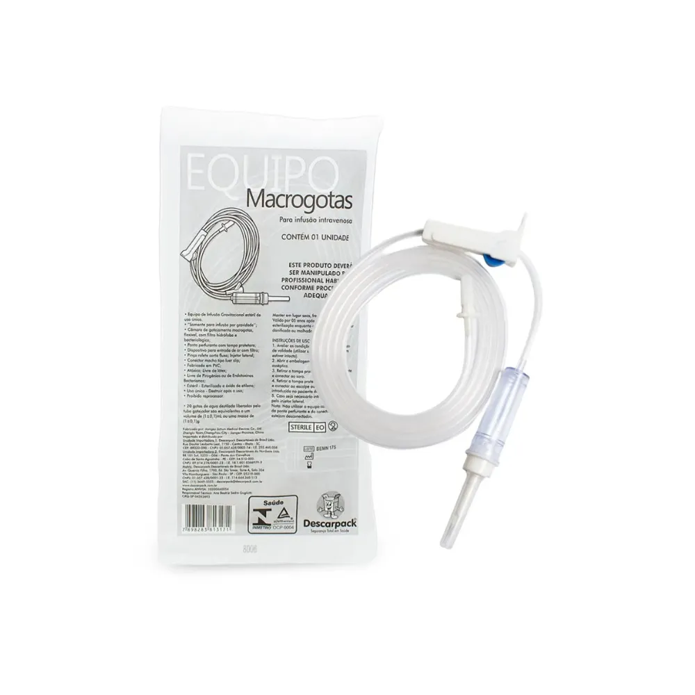 Equipo Macrogotas com Injetor Lateral Slip DESCARPACK