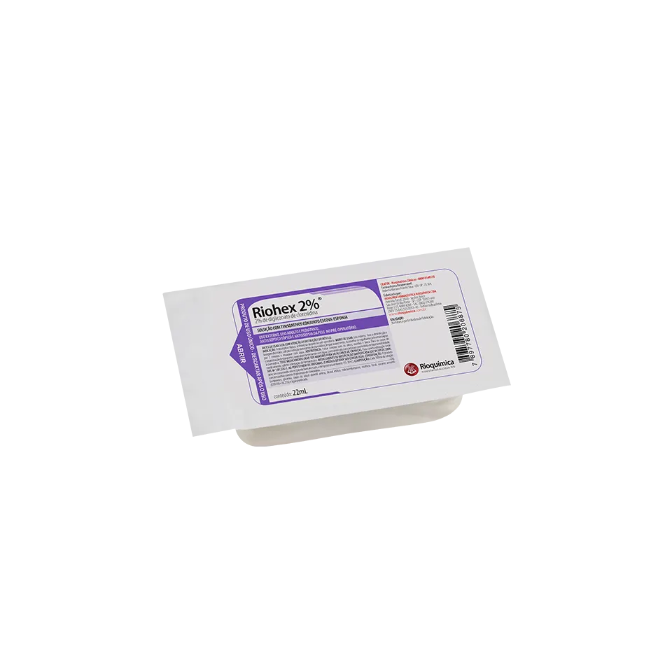 Escova com Clorexidina  2% Riohex  RIO QUIMICA    Imagem