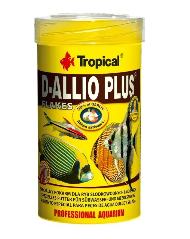 D-Allio Plus Flakes 20g Tropical Imagem