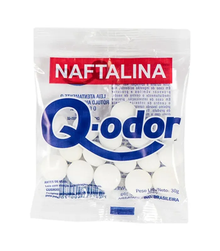 NAFTALINA Q-ODOR  72X30G Imagem