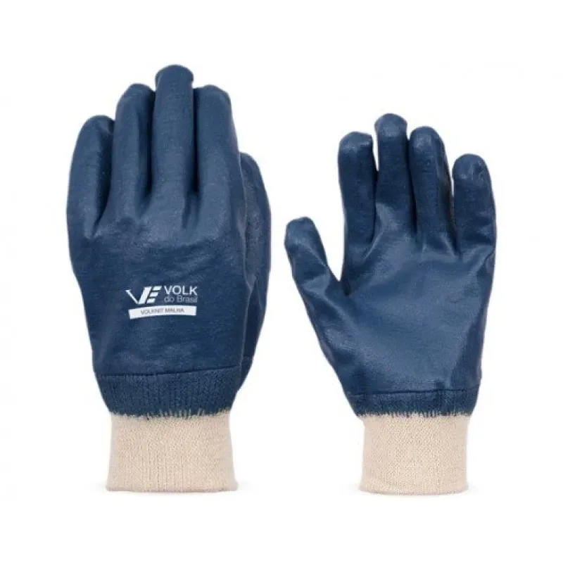 Luva Vdbnit Malha Com Banho Total Nitrílico