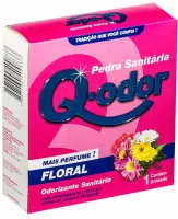 PEDRA SANITÁRIA Q-ODOR FLORAL