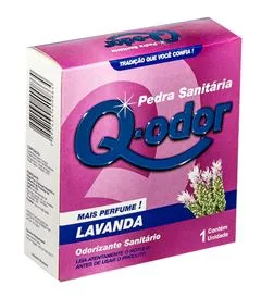 PEDRA SANITÁRIA Q-ODOR LAVANDA  Imagem