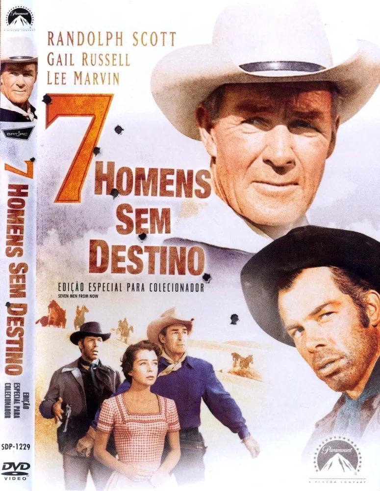 DVD 7 HOMENS SEM DESTINO - RANDOLPH SCOTT