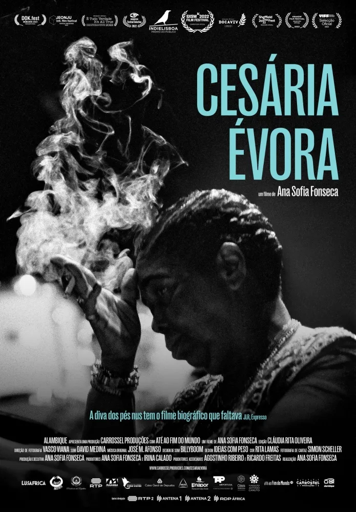 Cesária Évora (2022) Ana Sofia Fonseca DVD - legendas em português