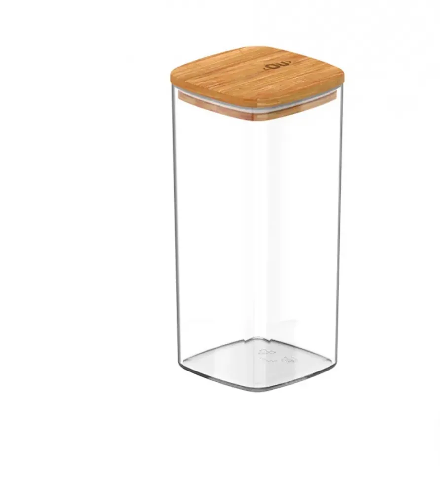 Pote para Temperos Keep com tampa bambu 340ml