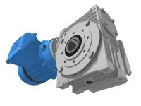 Motoredutor WCR com Motor de 0,5cv e 18rpm Weg Cestari Trifásico 1:100 FCJ - Foto 3