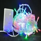 Pisca 100 Led Sequencial 8 Funções Colorido Imagem