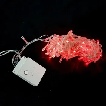 Pisca 100 Led Sequencial 8 Funções Vermelho