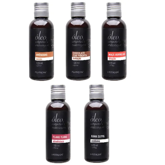 Óleo Aromático para Massagem Feitiços 120ml - 0312