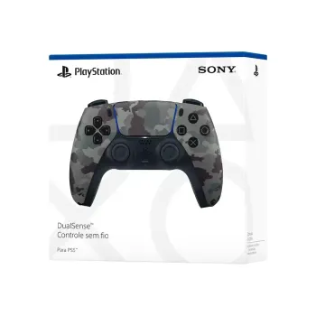 Controle DualSense Playstation 5 Camuflado Gray - Seminovo - PS5