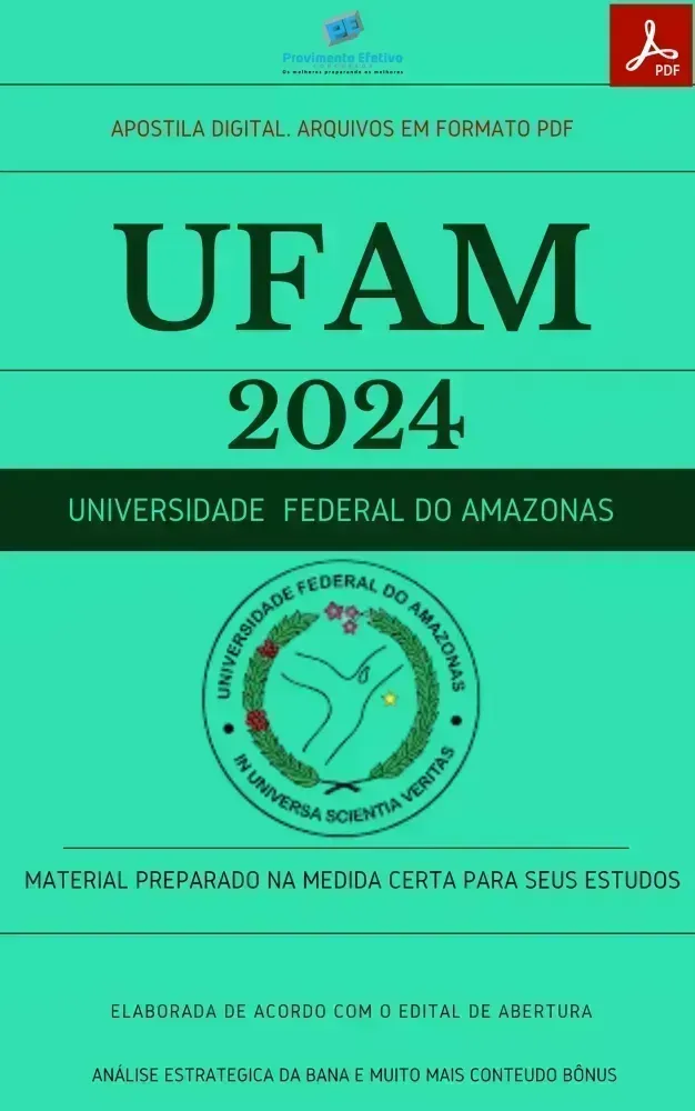 Apostila UFAM  Médico Veterinário 2024
