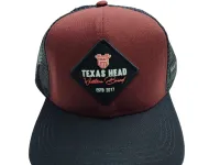 Ref: TH2314 - Boné Texas Head - Cor Vinho e Aba Preta - Foto 3