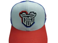 Ref: TH2313 - Boné Texas Head - Cor Branco e Aba Vermelha - Foto 3