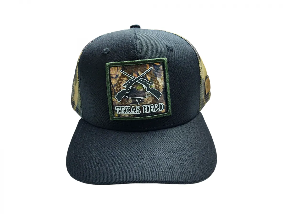 Ref: TH2307 - Boné Texas Head Espingardas - Cor Preto Camuflado Imagem