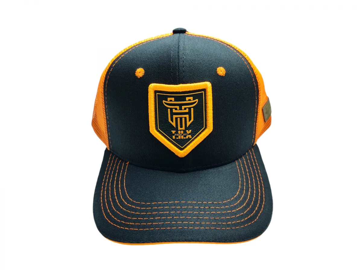 Ref: TH2303 - Boné Texas Head - Cor Preto/Laranja