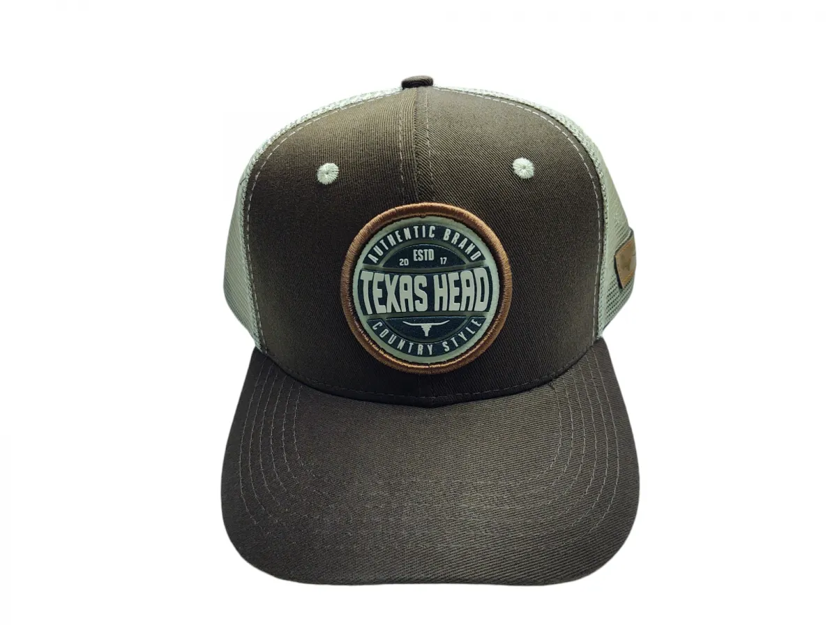 Ref: TH2301 - Boné Texas Head - Cor Marrom
